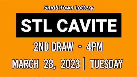 stl cavite result 2nd draw today|STL RESULTS TODAY .